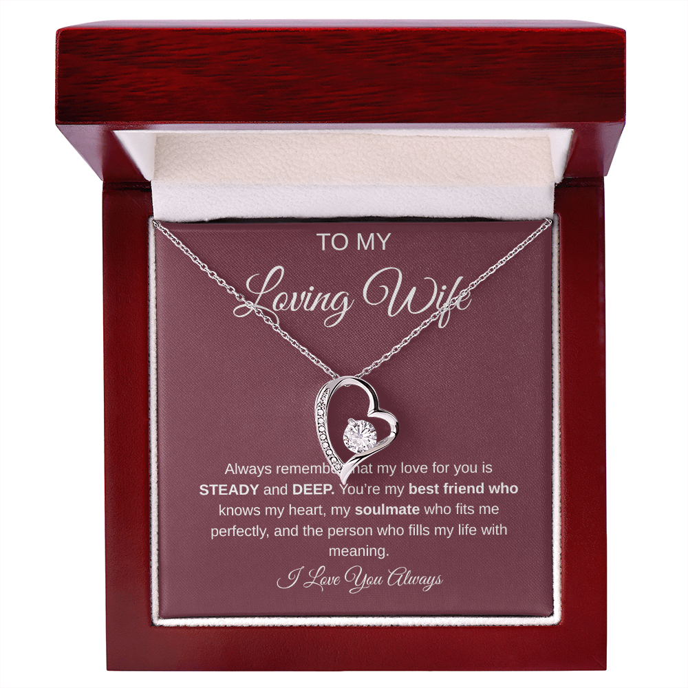 To My Loving Wife Neclace
