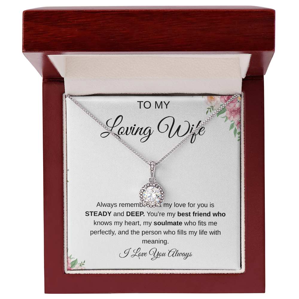 To My Loving Wife Necklace