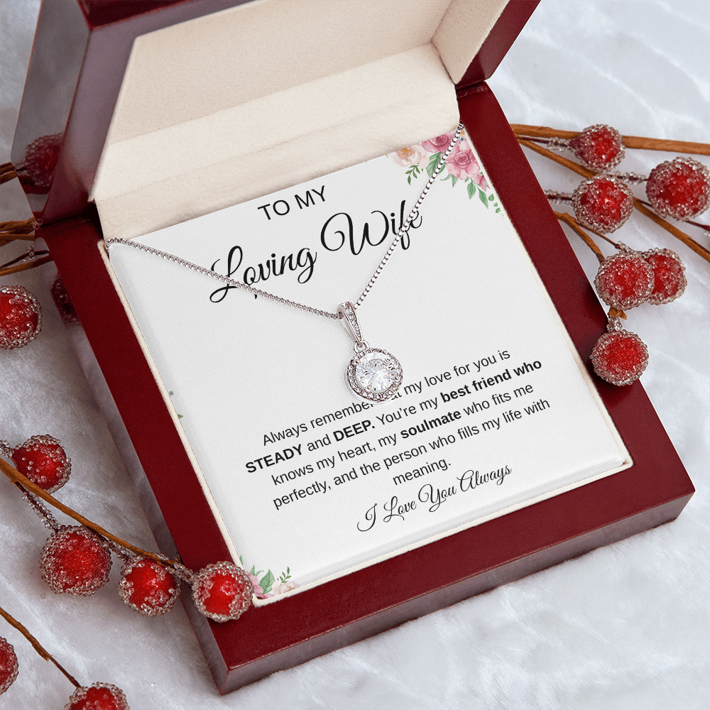 To My Loving Wife Necklace