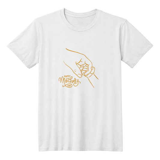 Happy Mother's Day Mother & Baby Hand T-Shirt