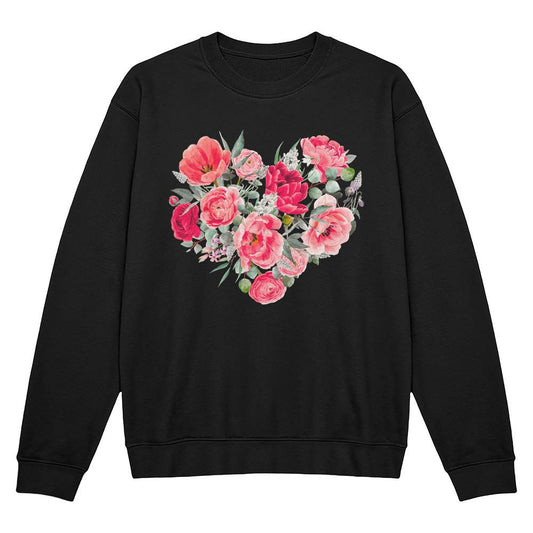 Flower Heart Women T-Shirt